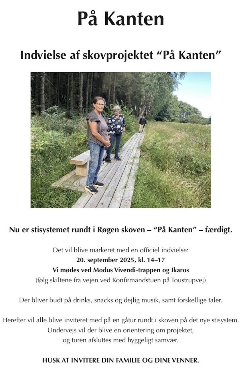På Kanten - Indvielse af stiprojekt i Røgen skov