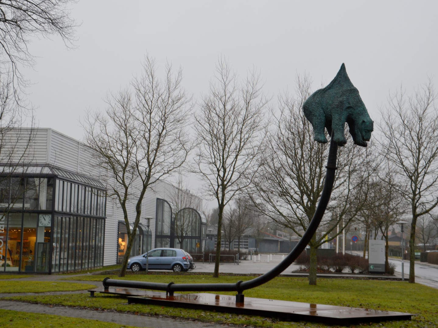 Klimakunst af Galschiøt og Dall i Kulturhus InSide, Hammel 21.2. – 19.3. 2017